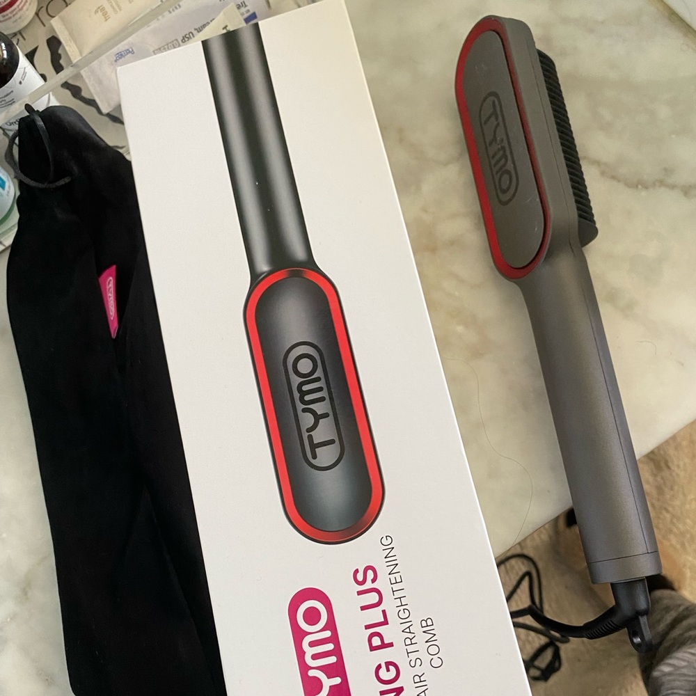TYMO Ring Plus Hair Straightener Brush
